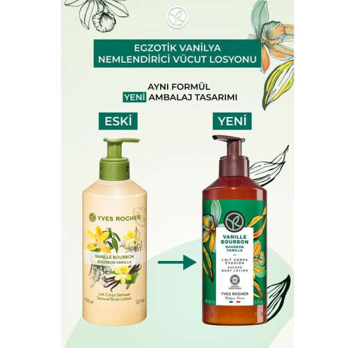 Yves Rocher Nemlendirici Vücut Losyonu - Egzotik Vanilya - 390 ml - 2