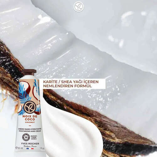 Yves Rocher Noix De Coco Nemlendirici El Kremi 30 ml - 4
