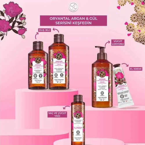 Yves Rocher Oryantal Argan Gül Nemlendirici El Kremi 30 ml - 6