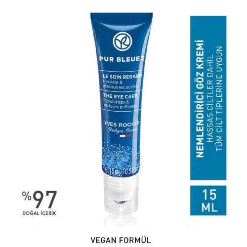 Yves Rocher Pur Bleuet Nemlendirici Göz Çevresi Kremi 15 ml - Yves Rocher