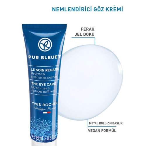Yves Rocher Pur Bleuet Nemlendirici Göz Çevresi Kremi 15 ml - 3