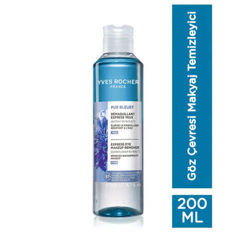 Yves Rocher Pur Bleuet Yoğun Makyaja Özel Göz Makyajı Temizleyici 200 ml - 2