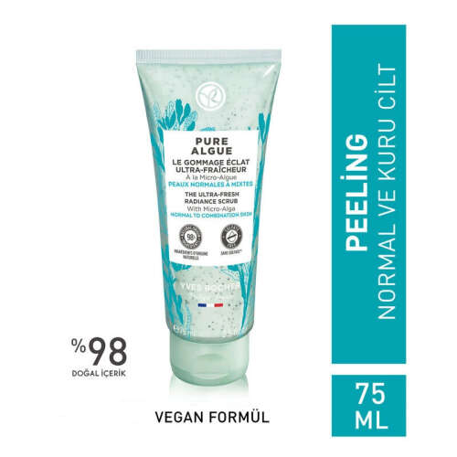 Yves Rocher Pure Algue Nemlendirici ve Canlandırıcı Peeling 75 ml - Yves Rocher