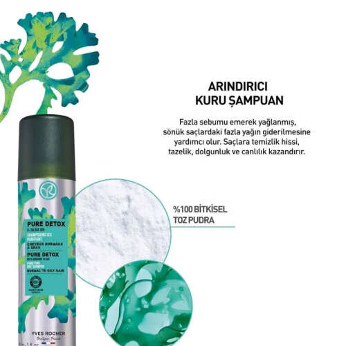Yves Rocher Pure Detox Arındırıcı Kuru Şampuan 150 ml - 7