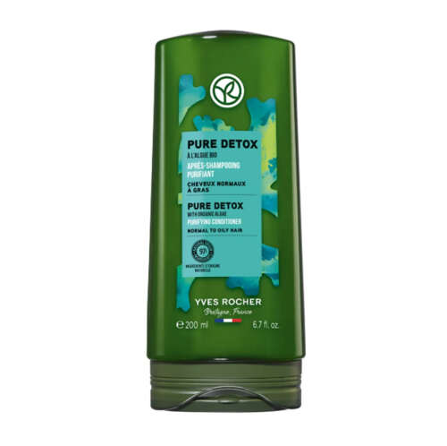 Yves Rocher Pure Detox Yağlı Saçlar için Arındırıcı Saç Kremi 200 ml - 7