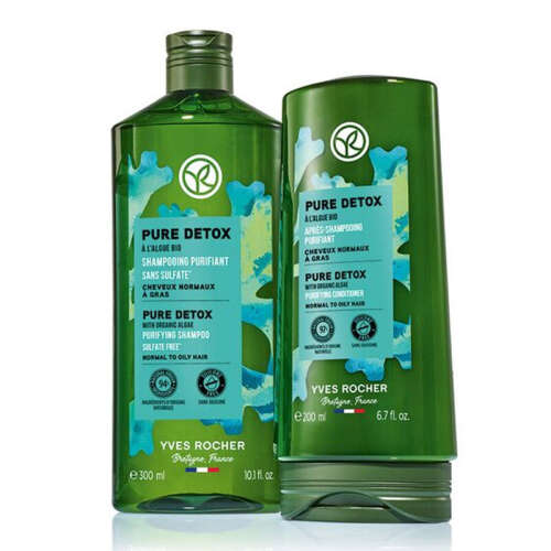 Yves Rocher Pure Detox Yağlı Saçlar için Arındırıcı Saç Kremi 200 ml - 5