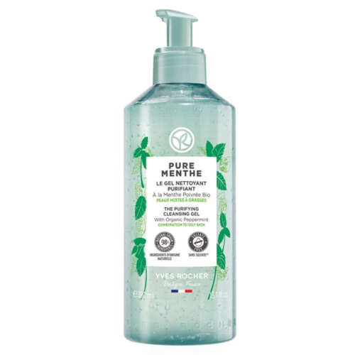 Yves Rocher Pure Menthe Gözenek Arındıran Yüz Yıkama Jeli 390 ml - 2