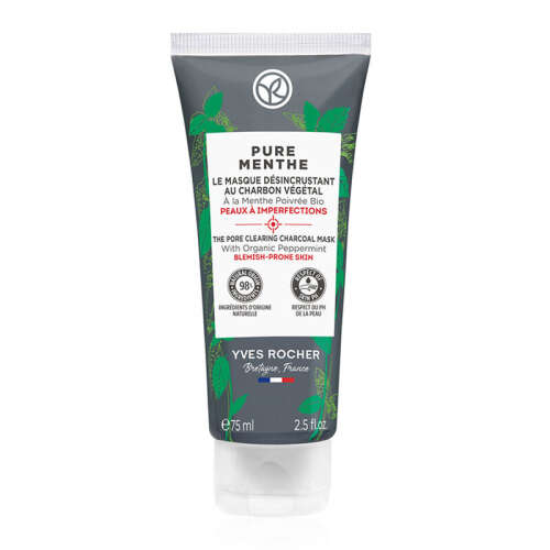 Yves Rocher Pure Menthe Siyah Nokta Karşıtı Kömür Maskesi 75 ml - 2
