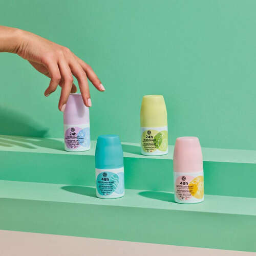 Yves Rocher Roll-on Deodorant - Pamuk Çiçeği ve Ebegümeci 50 ml - 4