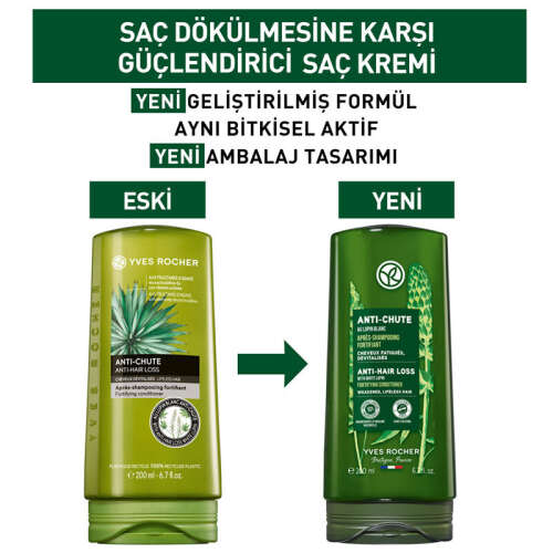 Yves Rocher Saç Dökülmesine Karşı Saç Kremi 200 ml - 4