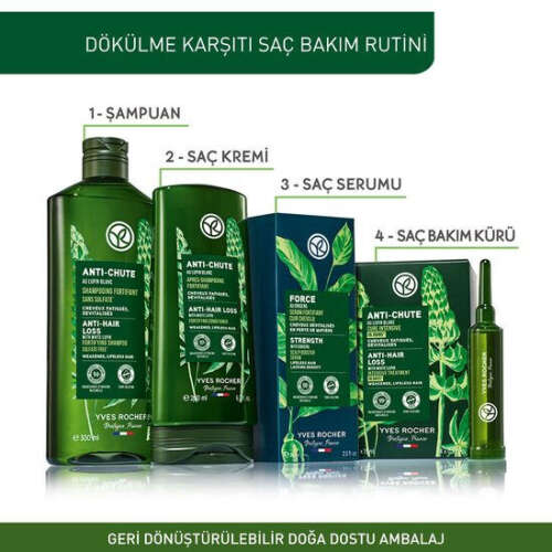 Yves Rocher Saç Dökülmesine Karşı Saç Kremi 200 ml - 5