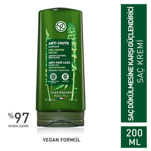 Yves Rocher Saç Dökülmesine Karşı Saç Kremi 200 ml - Yves Rocher