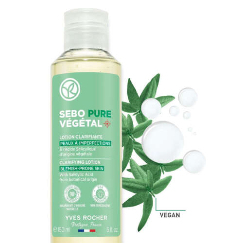 Yves Rocher Sebo Pure Vegenal Arındıran Matlaştırıcı Tonik 150 ml - 3