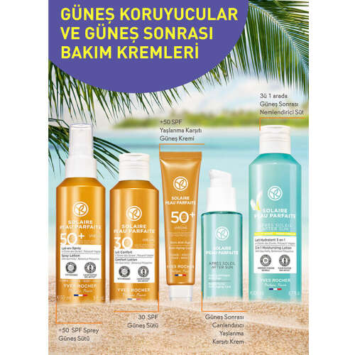 Yves Rocher Solaire Peau Parfaite 3'ü 1 Arada Güneş Sonrası Nemlendirici Süt 200 ml - 6