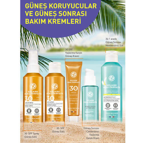 Yves Rocher Solaire Peau Parfaite Spf 30 Güneşe Karşı Koruyucu Süt 150 ml - 3