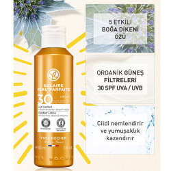 Yves Rocher Solaire Peau Parfaite Spf 30 Güneşe Karşı Koruyucu Süt 150 ml - 5