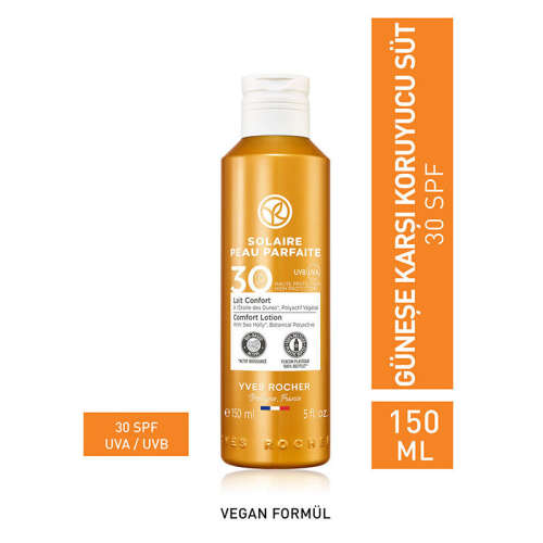 Yves Rocher Solaire Peau Parfaite Spf 30 Güneşe Karşı Koruyucu Süt 150 ml - 8