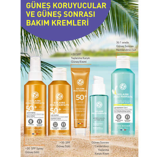 Yves Rocher Solaire Peau Parfaite Spf 50 Yaşlanma Karşıtı Güneş Kremi 40 ml - 6