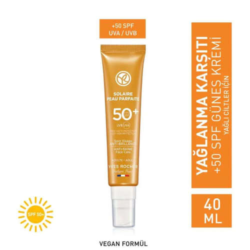 Yves Rocher Solaire Peau Parfaite Spf50+ Parlama Karşıtı Yüz Kremi 40 ml - 11