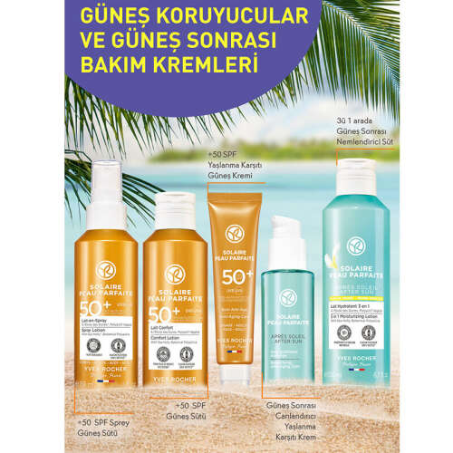 Yves Rocher Solaire Peau Parfaite Spf50+ Parlama Karşıtı Yüz Kremi 40 ml - 7