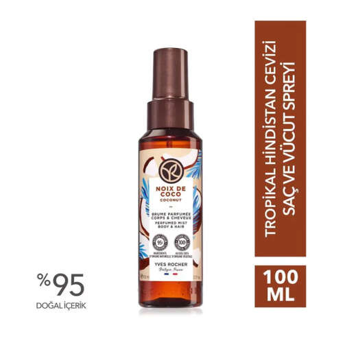 Yves Rocher Tropikal Hindistan Cevizi Saç ve Vücut Spreyi 100 ml - 2