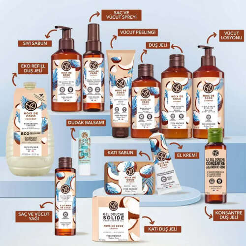 Yves Rocher Tropikal Hindistan Cevizi Saç ve Vücut Spreyi 100 ml - 7