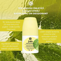 Yves Rocher Unisex Roll-on Deodorant - Organik Nane ve Limon 50 ml - 5