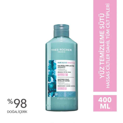 Yves Rocher Yüz ve Makyaj Temizleme Micellar Sütü 400 ml - 2