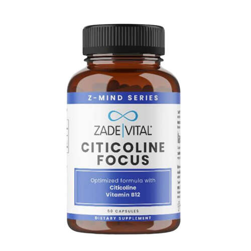 Zade Vital Citicoline Focus Takviye Edici Gıda 60 Kapsül - 1