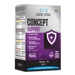 Zade Vital Concept Support Takviye Edici Gıda 60 Kapsül - 1