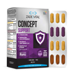 Zade Vital Concept Support Takviye Edici Gıda 60 Kapsül - 2
