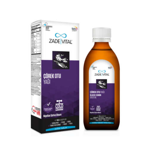 Zade Vital Çörek Otu Yağı 150 ml - Zade Vital