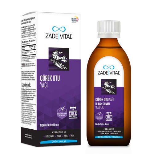 Zade Vital Çörek Otu Yağı 150 ml - Zade Vital