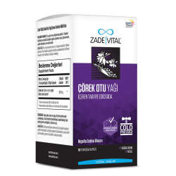 Zade Vital Çörek Otu Yağı Blister 60 Kapsül - 1