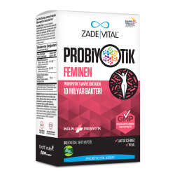Zade Vital Feminen Probiyotik Takviye Edici Gıda 30 Kapsül - 1