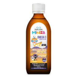 Zade Vital Miniza Omega 3-Çörek Otu Yağı İçerikli Sıvı Takviye Edici Gıda 150 ml - 1