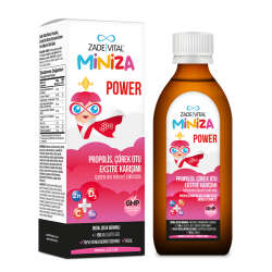 Zade Vital Miniza Power Sıvı Takviye Edici Gıda 150 ml - 3