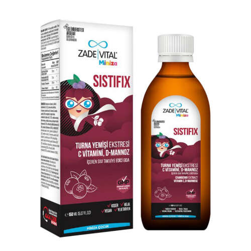 Zade Vital Miniza Sistifix Sıvı Takviye Edici Gıda 150 ml - Zade Vital