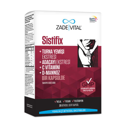 Zade Vital Sistifix Takviye Edici Gıda 20 Kapsül - Zade Vital