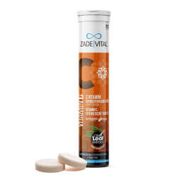 Zade Vital Vitamin C Takviye Edici Gıda 20 Efervesan Tablet - 2