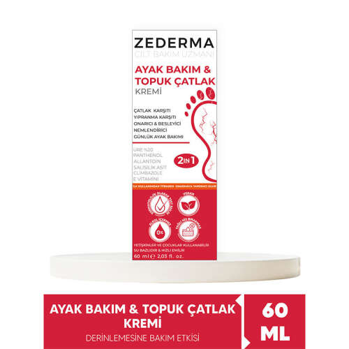 Zederma Ayak Bakım ve Topuk Kremi 60 ml - 2