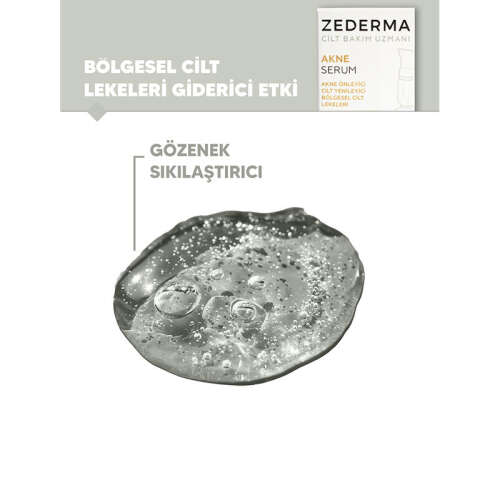 Zederma Düzensiz Ciltler İçin Serum 30 ml - 4