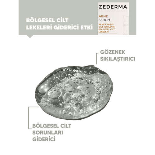 Zederma Düzensiz Ciltler İçin Serum 30 ml - 3