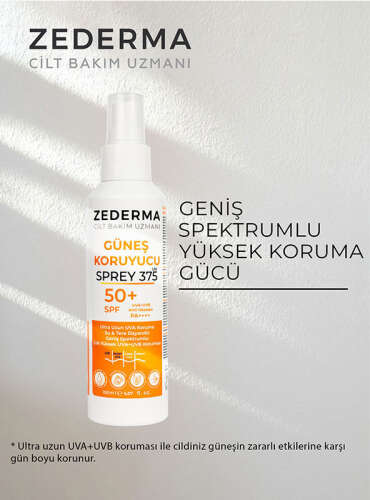 Zederma Güneş Koruyucu Sprey SPF50+ 150 ml - 5