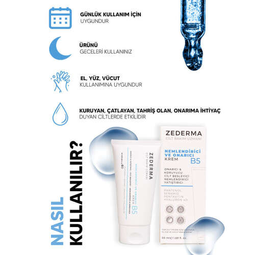 Zederma Nemlendirici B5 Krem - 3