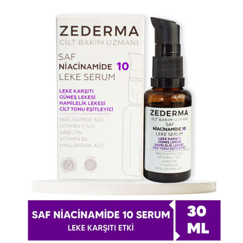 Zederma Saf Niacinamide 10 Leke Karşıtı Serum 30 ml - 3