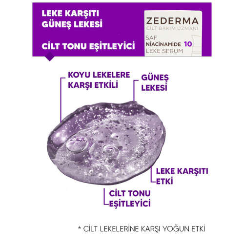 Zederma Saf Niacinamide 10 Leke Karşıtı Serum 30 ml - 3