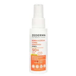 Zederma Spf 50 Bebek ve Çocuk Güneş Koruyucu Sprey 75 ml - 1