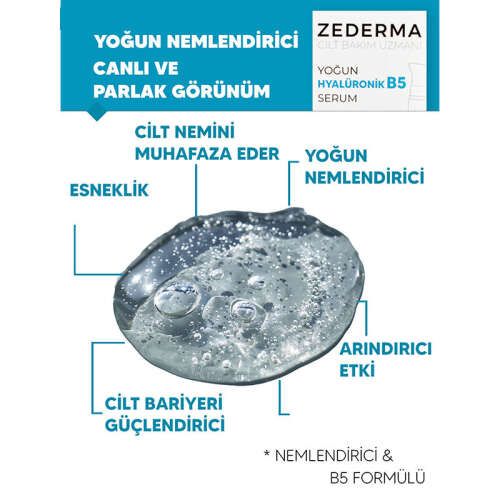 Zederma Yoğun Hyalüronik B5 Serum 30 ml - 4