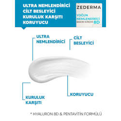 Zederma Yoğun Nemlendirici 8D Krem 50 ml - 3